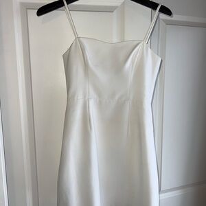 French Connection Strapless White Dress